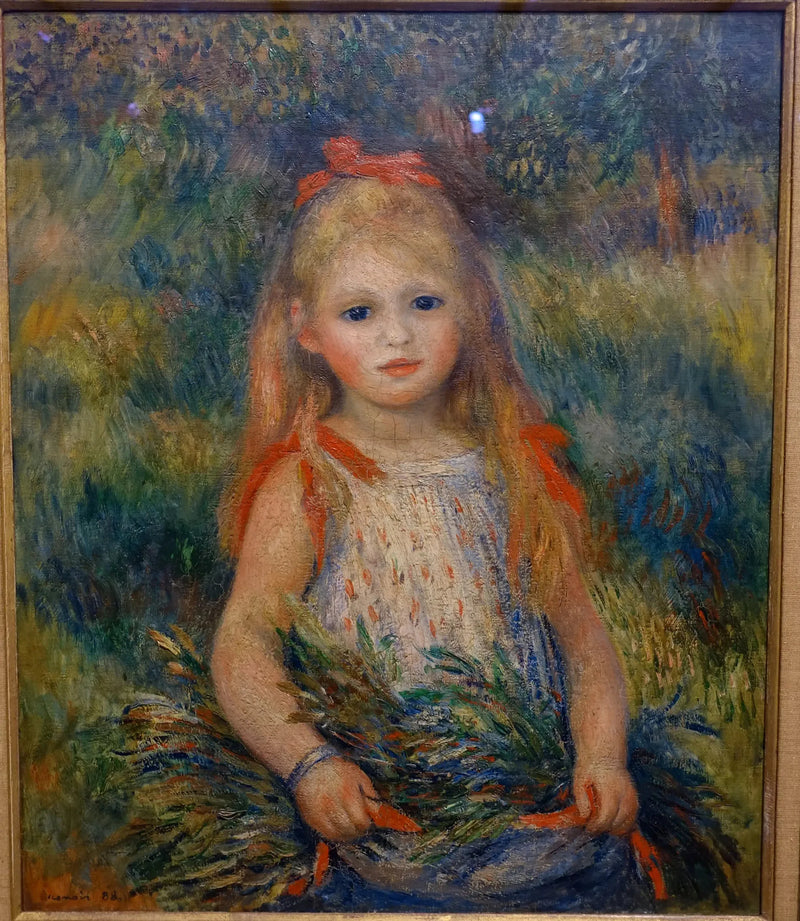 Kind mit Ähren - Pierre-Auguste Renoir