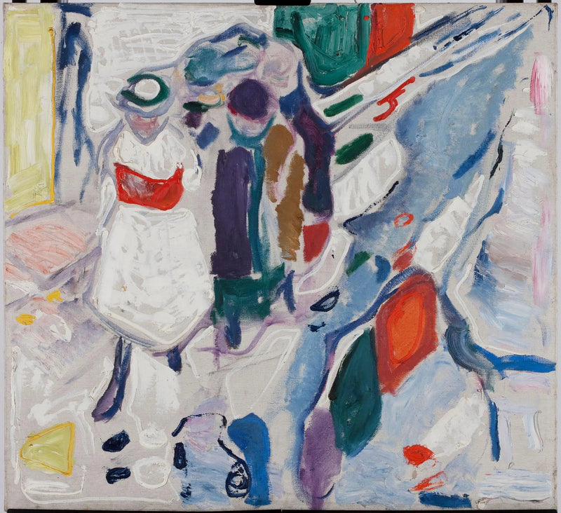 Kinder auf der Straße - Edvard Munch