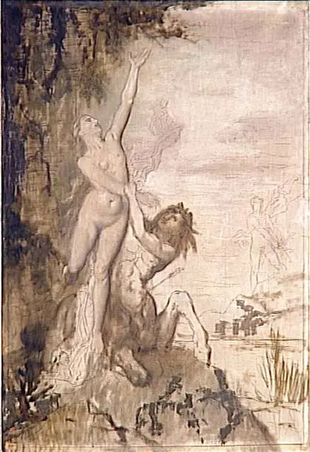 Entfernung von Déjanire - Gustave Moreau