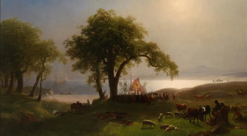 Entrada à Monterey - Albert Bierstadt