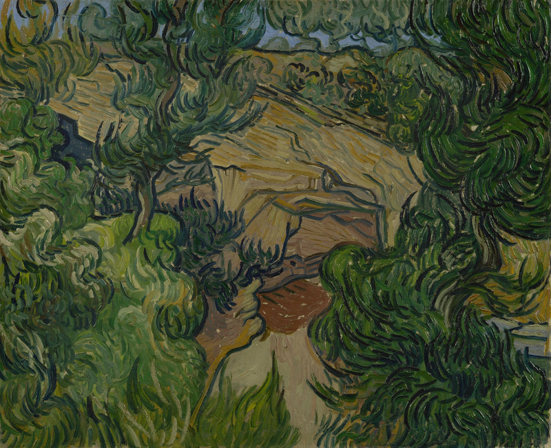 Eingang zu einer Kiesgrube - Vincent van Gogh