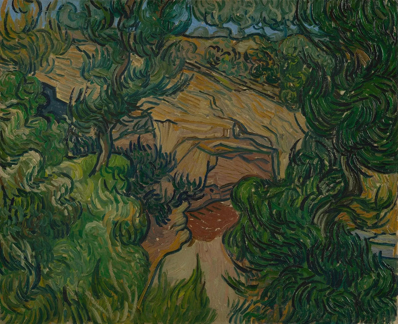 Eingang zu einer Kiesgrube - Vincent van Gogh