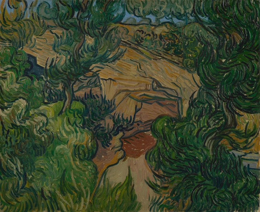 Eingang zu einer Kiesgrube - Vincent van Gogh