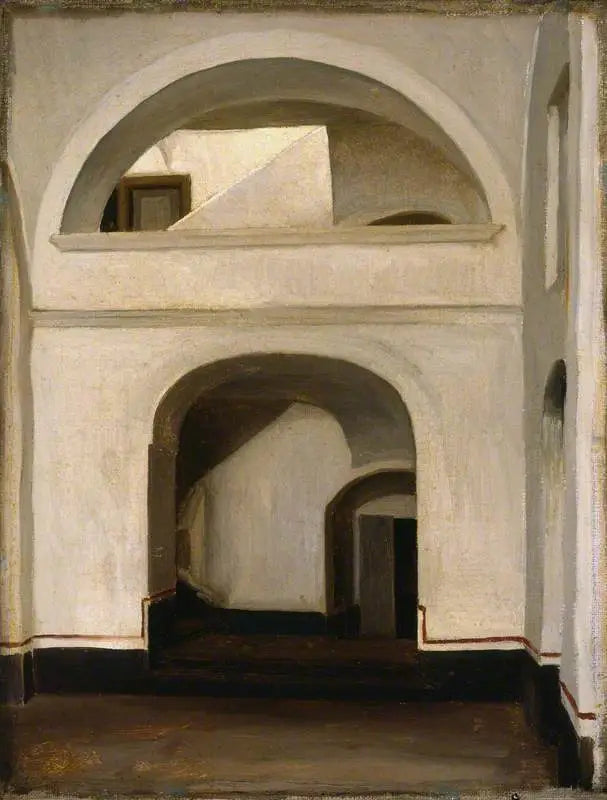 Eingang eines Hauses, Capri - Frederic Leighton