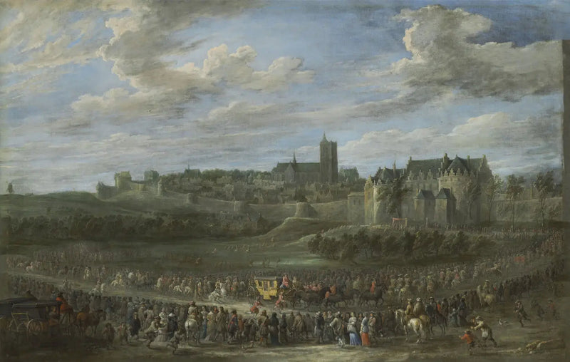 Eingang einer Prinzessin in Brüssel - David Teniers der Jüngere
