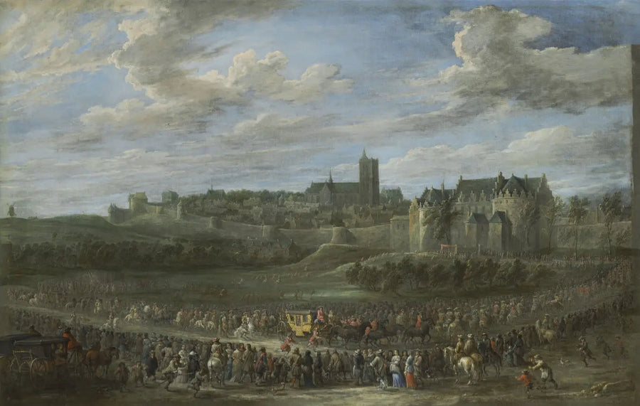 Eingang einer Prinzessin in Brüssel - David Teniers der Jüngere