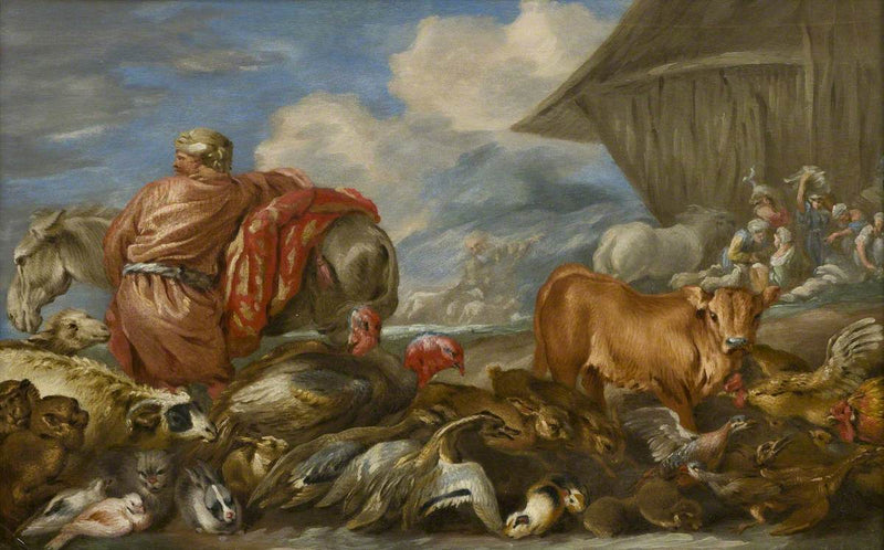 Entrée dans l'arche de Noé - Giovanni Benedetto Castiglione