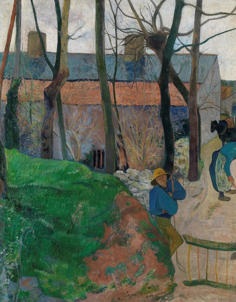 Bauernhofeingang - Paul Gauguin