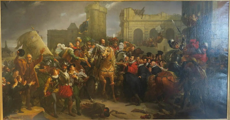 Henri IVs Einzug in Paris am 22. März 1594 (1830) - François Gérard