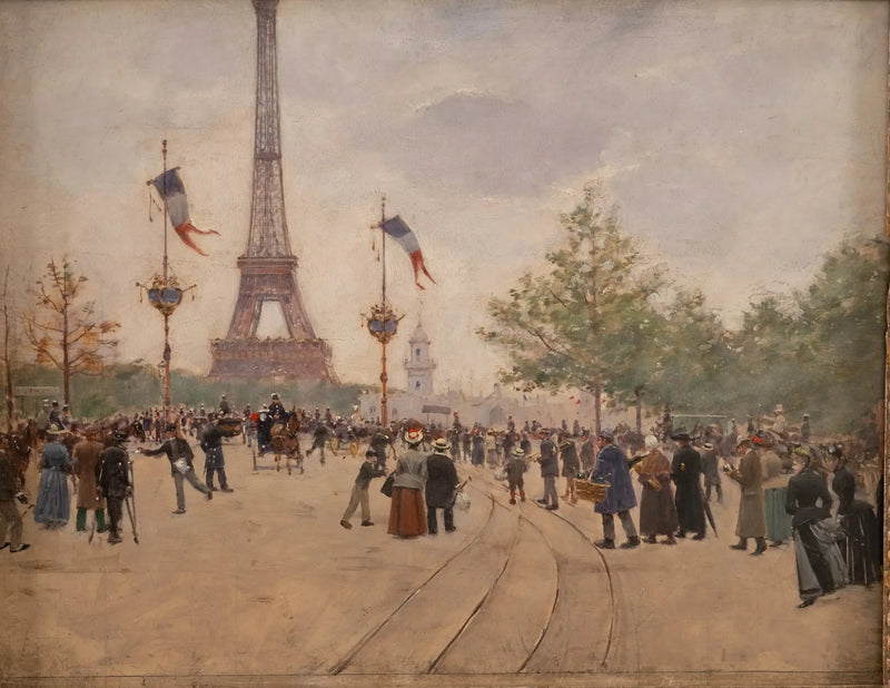 Eingang der Weltausstellung 1889 - Jean Béraud