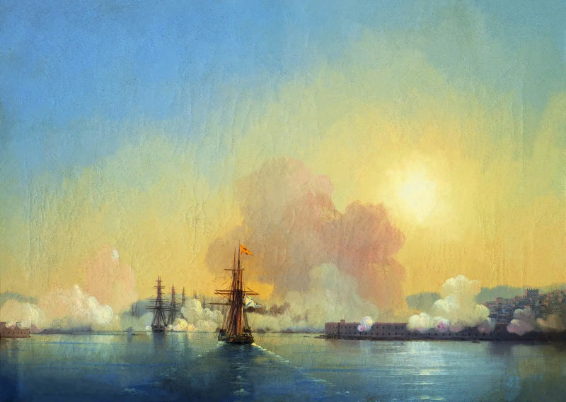 Eingang der Bucht von Sewastopol. - Ivan Aïvazovski