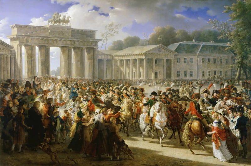 Napoleon I. Einzug in Berlin, 27. Oktober 1806 - Charles Meynier