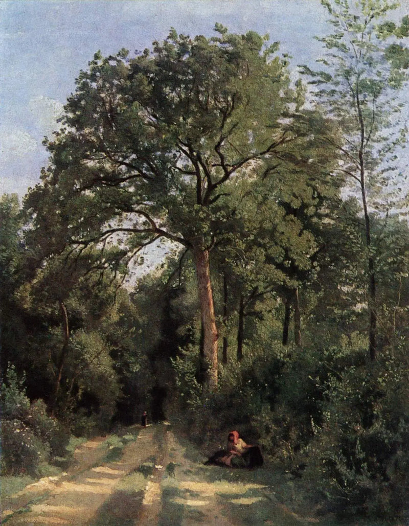 Holztor in Ville d'Avray - Jean-Baptiste Camille Corot