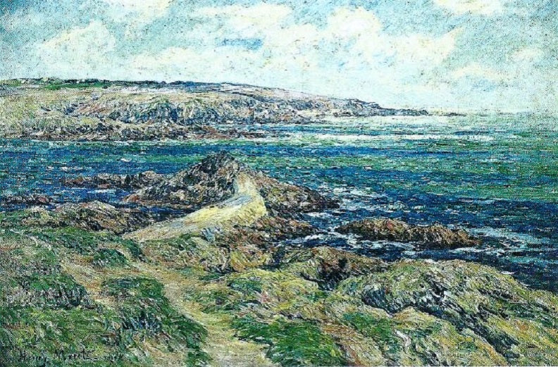 Eingang des Hafens von Doëlan - Henry Moret