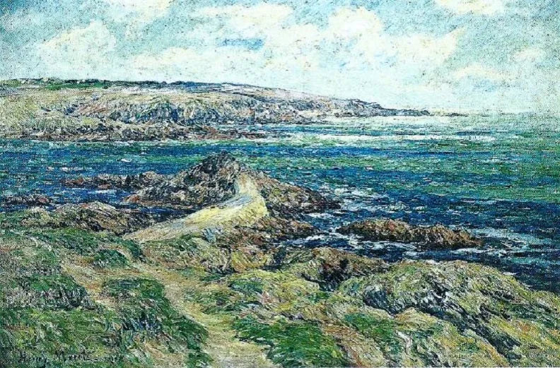 Eingang des Hafens von Doëlan - Henry Moret