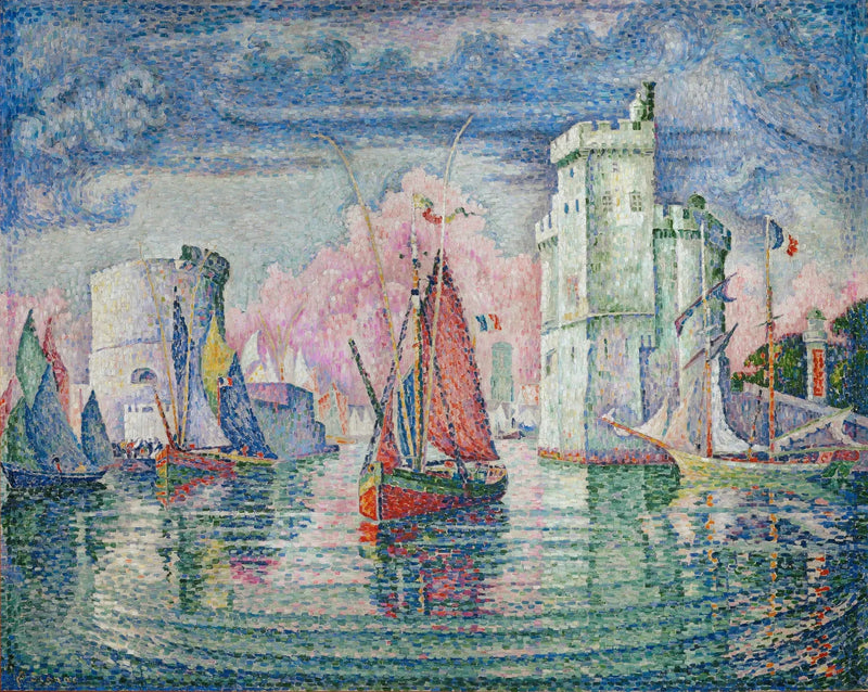 Eingang des Hafens von La Rochelle - Paul Signac