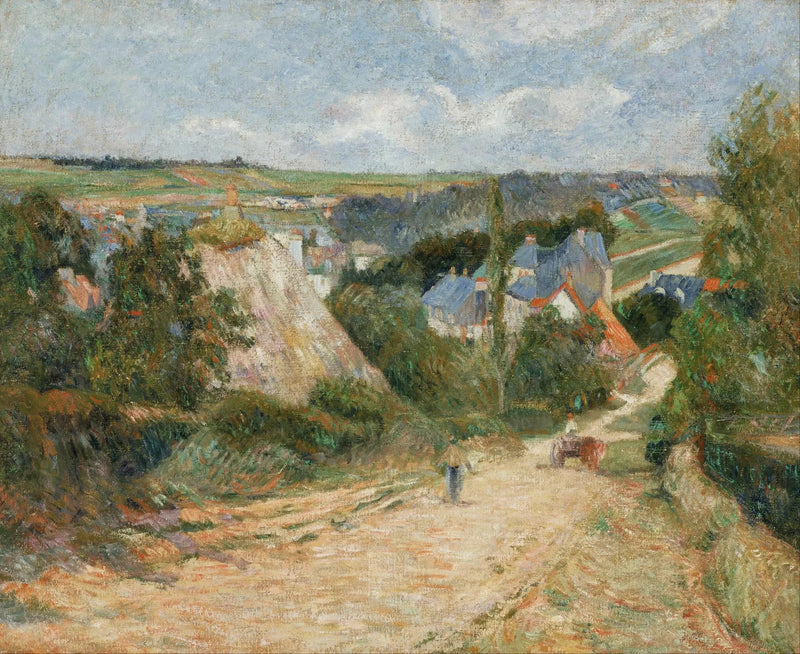 Dorfeingang von Osny - Paul Gauguin