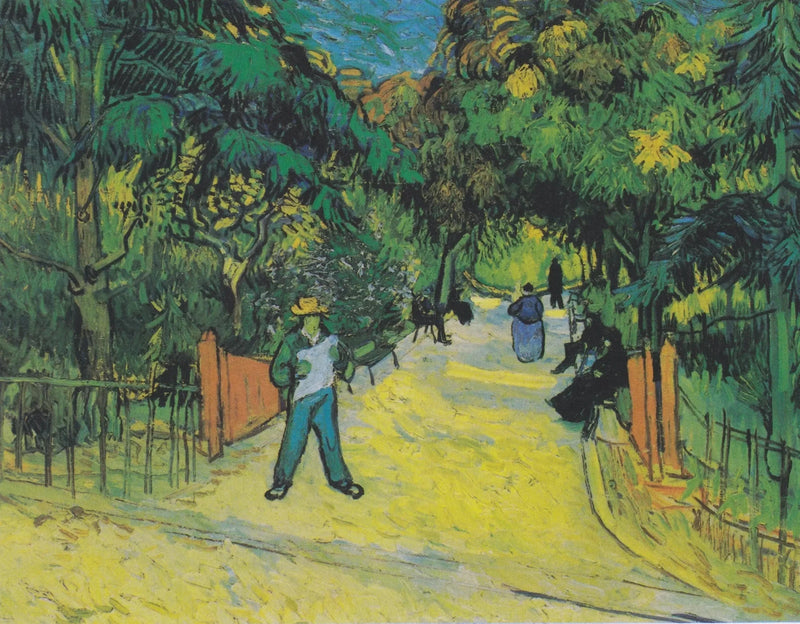 Eingang zum öffentlichen Park in Arles - Vincent van Gogh