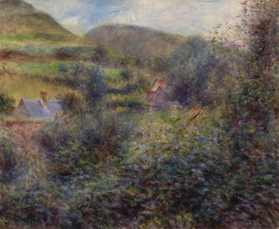 Umgebung von Berneval - Pierre-Auguste Renoir