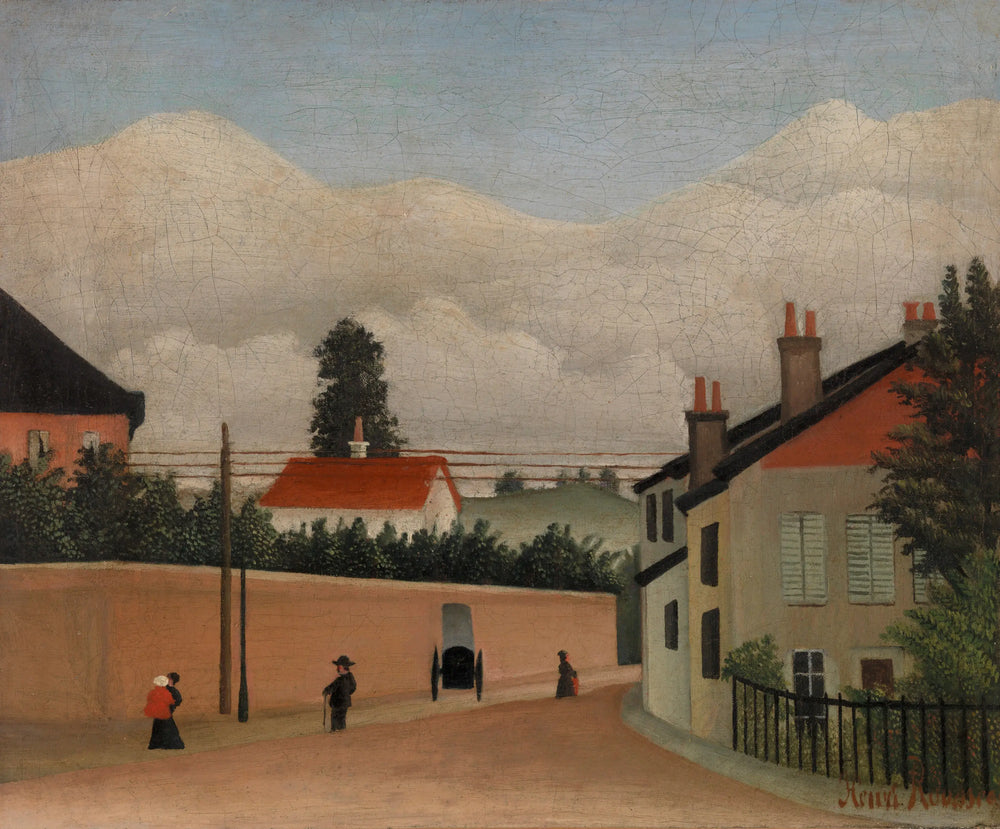 Environs de Paris - Henri Rousseau - Alpha Reproduction