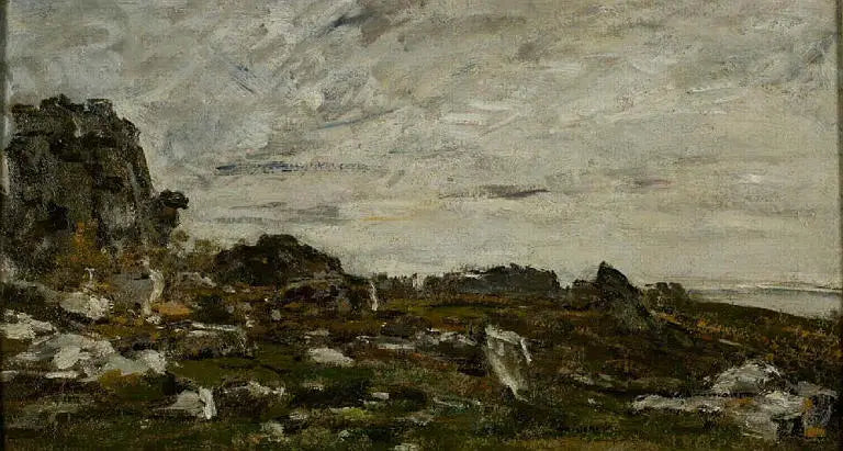 Umgebung von Plougastel - Eugène Boudin