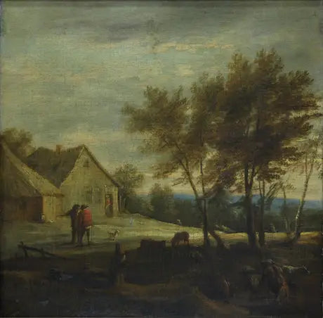 Umgebung des Dorfes - David Teniers der Jüngere