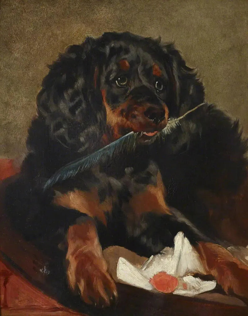 Victoria-Königs-Spaniël « Tilco » (verstorben 1850) - Edwin Henry Landseer