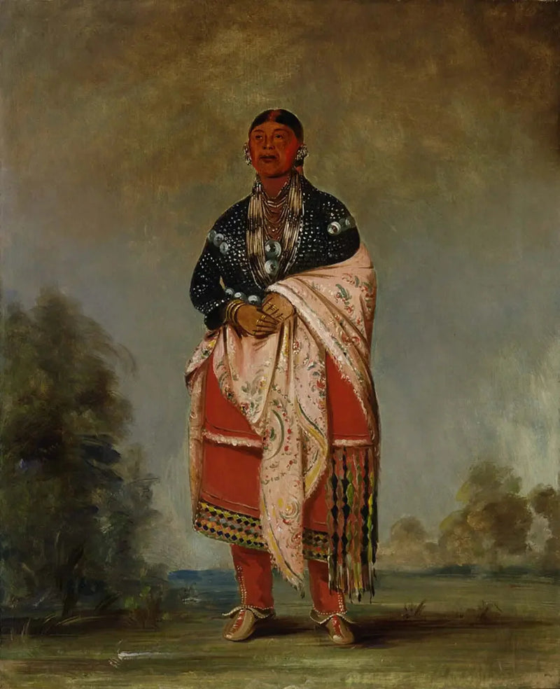 Ehefrau von Kee-o-kúk - George Catlin