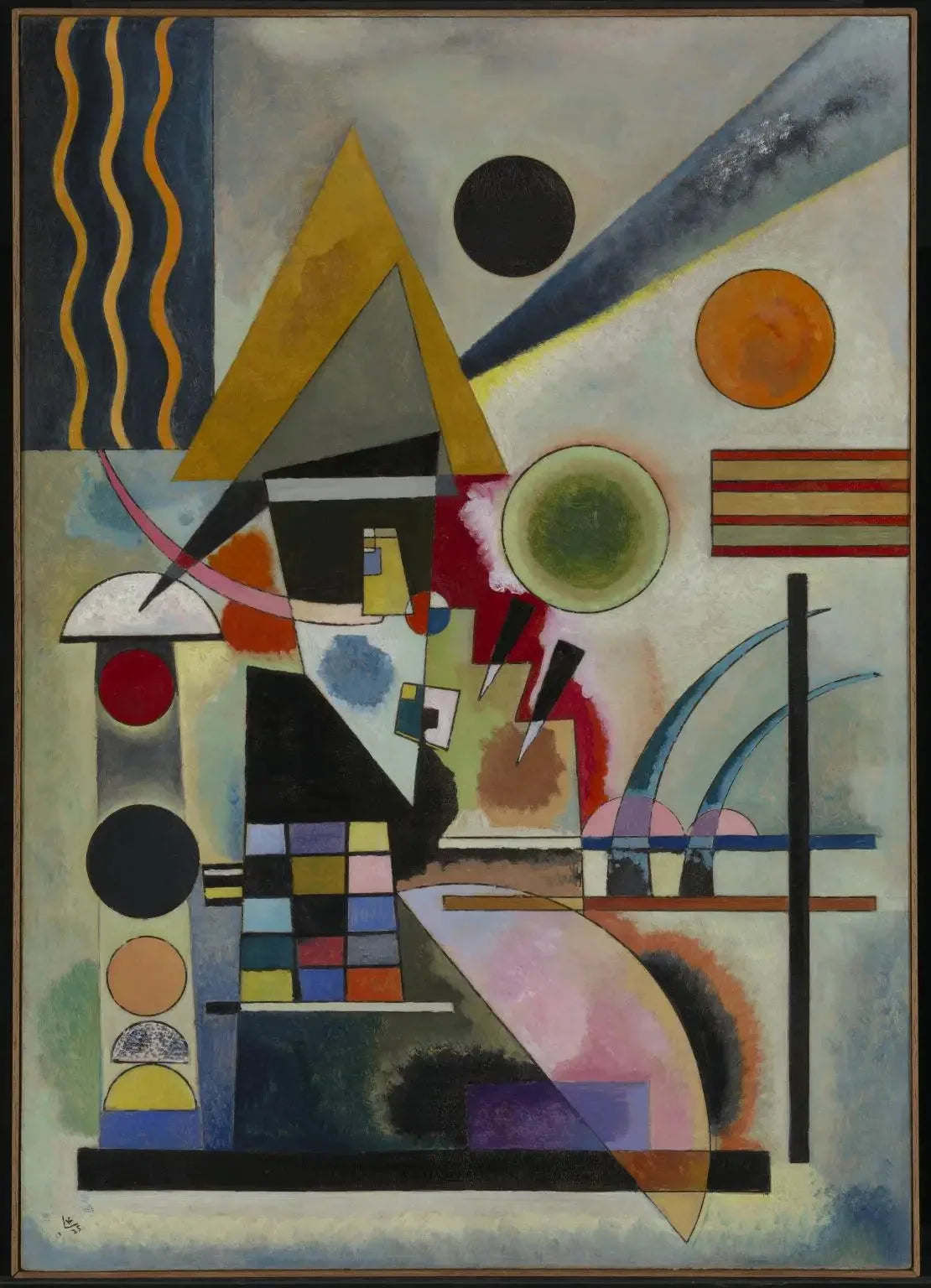 Équilibrage - Vassily Kandinsky image 1 reproduction de peinture à l’huile