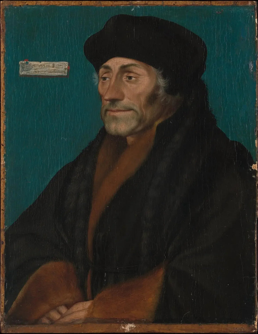 Erasmus von Rotterdam - Hans Holbein der Jüngere