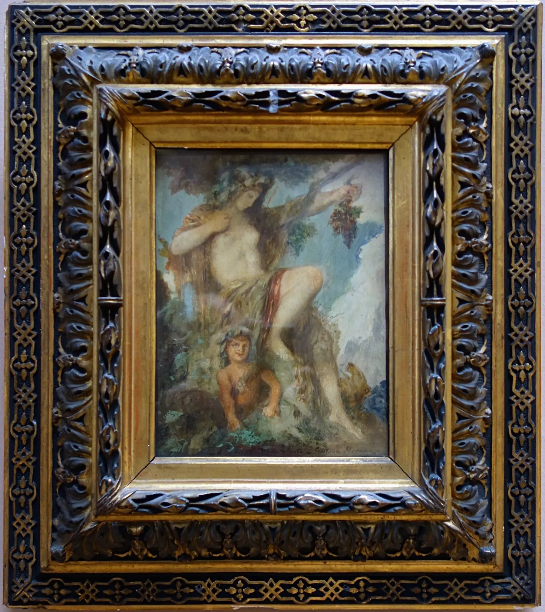 Érigone - Gustave Moreau image 1 copie de tableau peinte à la main