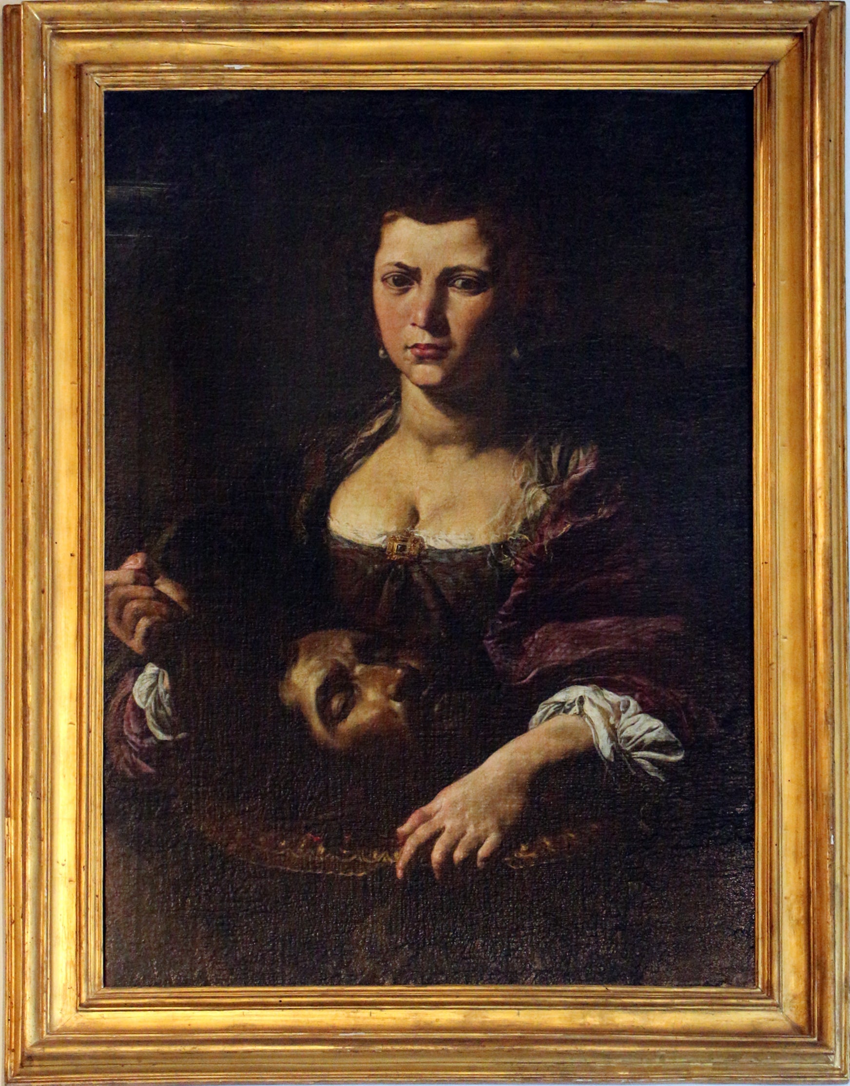 Erodiade con la testa del Battista - Valentin de Boulogne image 1 reproduction réalisée par Alpha Reproduction