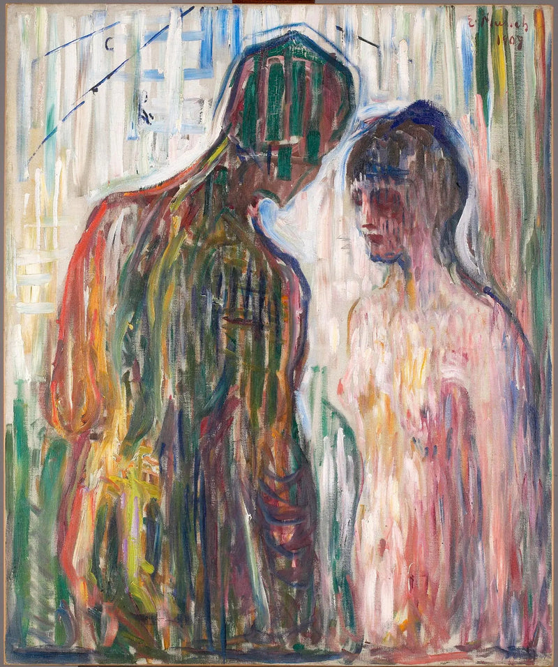 Eros und Psyche - Edvard Munch