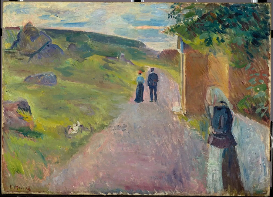 Erotismus an einem Sommerabend - Edvard Munch