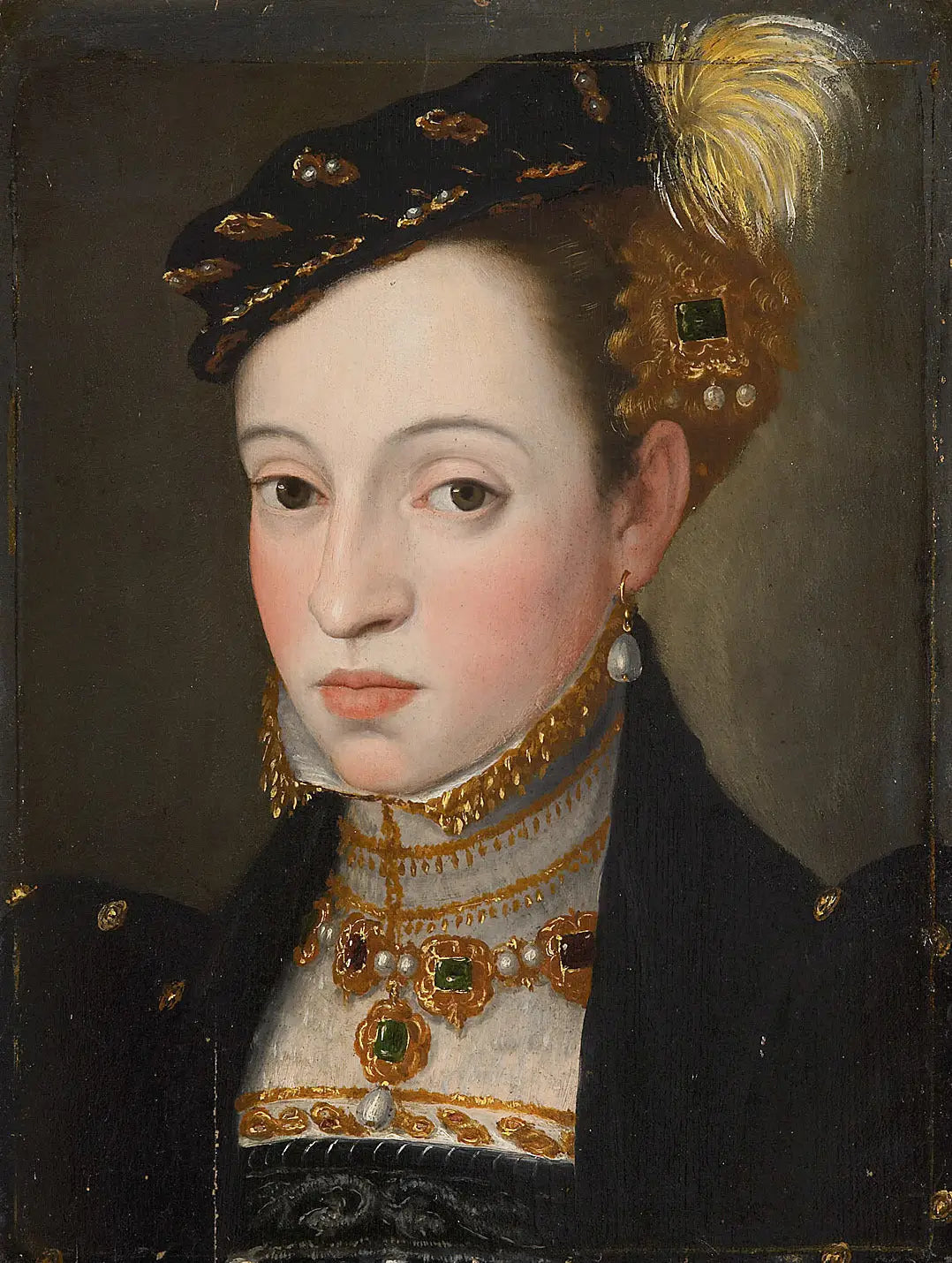 Erzherzogin Magdalena (1532-1590) - Giuseppe Arcimboldo image 1 copie peinte à la main à l’huile