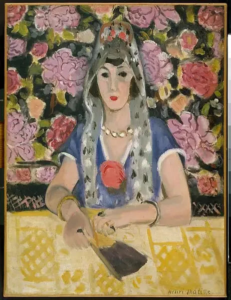 Spanisch: Harmonie in Blau - Henri Matisse
