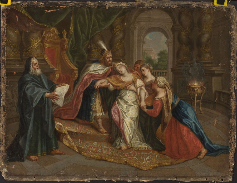 Esther et Assuérus - Antoine Coypel