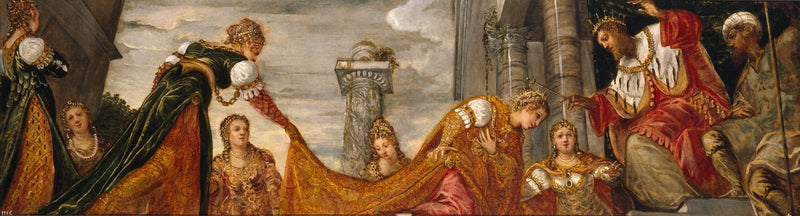Ester und Assuérus - Jacopo Tintoretto
