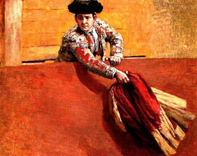 Estudio de torero para la vara rota. - Arturo Michelena image 1 reproduction réalisée par Alpha Reproduction