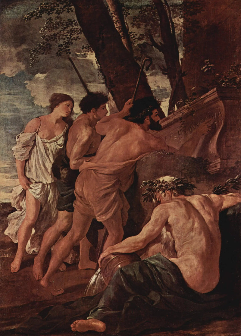 Und in Arkadien ego - Nicolas Poussin