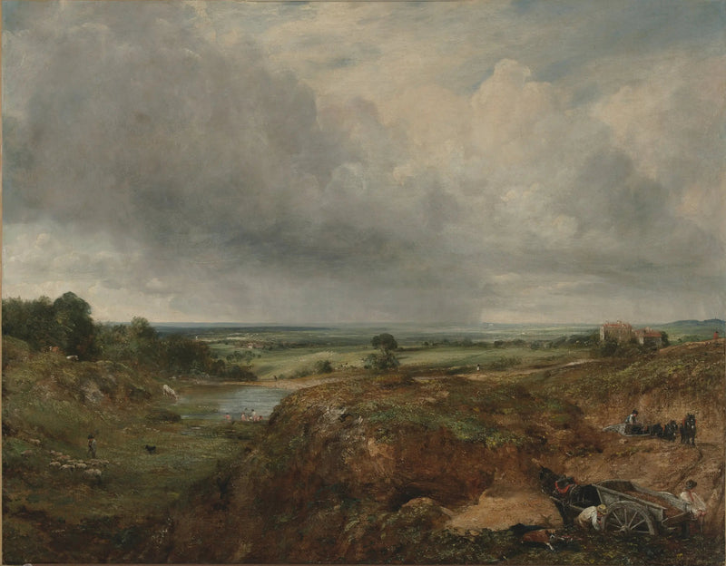 Teich von Branch Hill, Hampstead Heath (1824) - John Constable