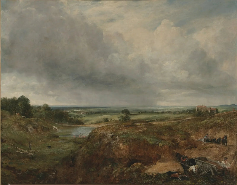 Teich von Branch Hill, Hampstead Heath (1824) - John Constable