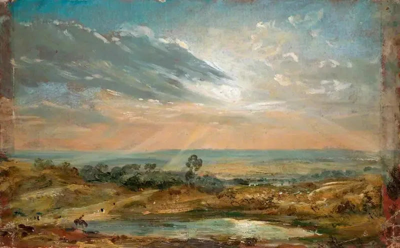 Teich von Branch Hill, Hampstead - John Constable