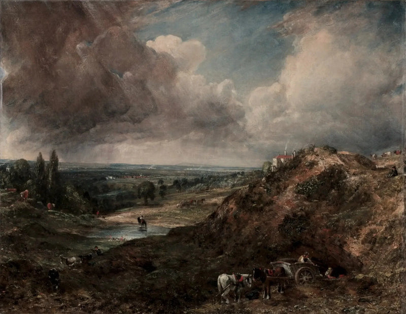 Teich von Branch Hill, Hampstead - John Constable