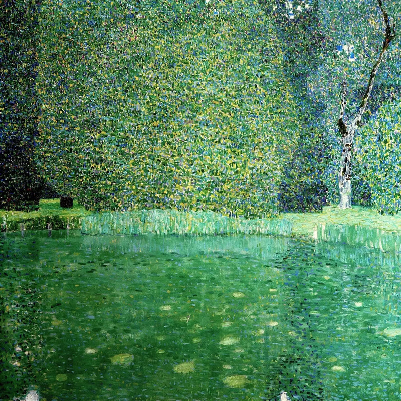 Teich des Schlosses Kammer - Gustav Klimt