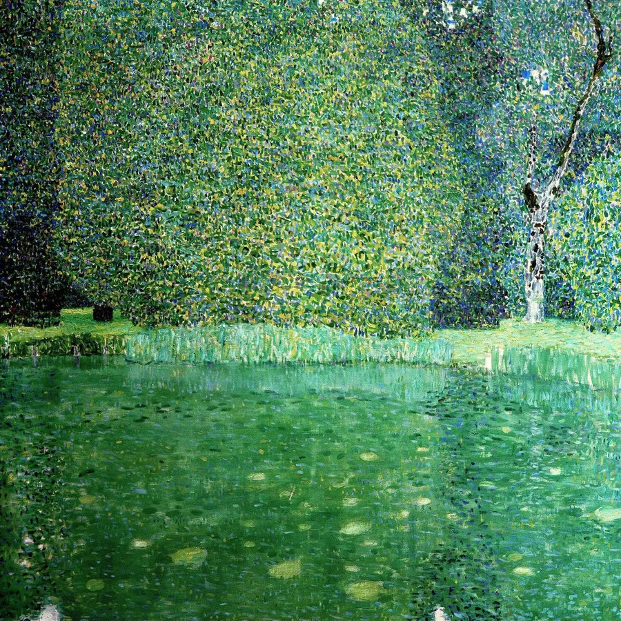 Teich des Schlosses Kammer - Gustav Klimt