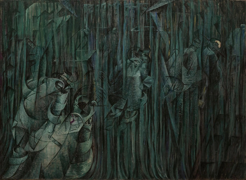 Seelenzustände III: Ceux qui restent - Umberto Boccioni