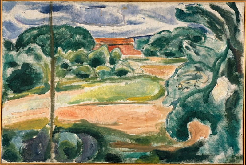 Sommer in Ekely - Edvard Munch