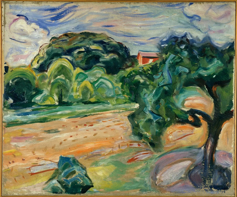 Sommer in Ekely - Edvard Munch