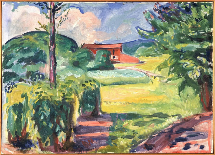 Sommer in Ekely - Edvard Munch